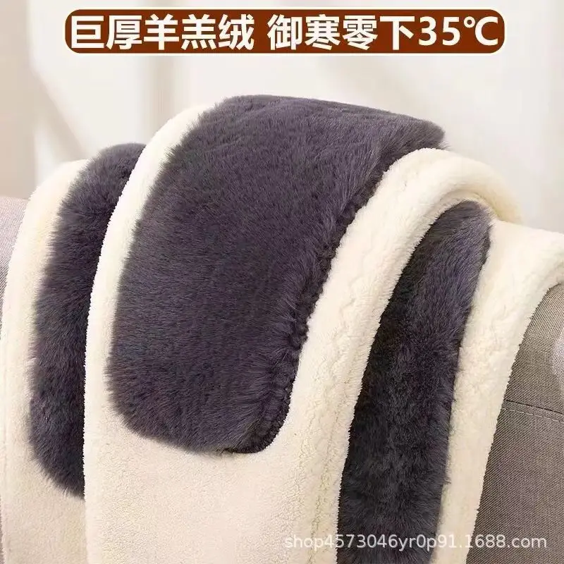 [authentic Guarantee] Velvet Thickened Men's Warm Pants High Waist Deep Crotch All-in-one Cotton Pants Super Elasticity Sweat-absorbent Slimming Inner Wear — feature 3