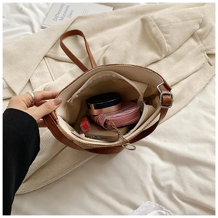 New Woven Straw Crossbody Bag for Women Summer Beach Vacation — feature 8