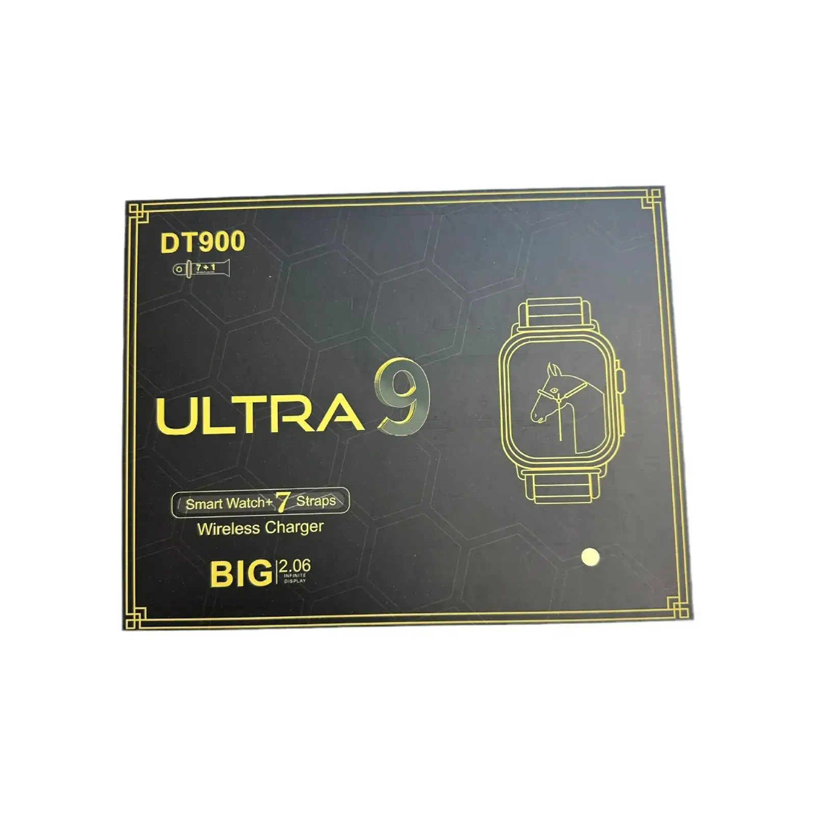 DT900 Ultra 9 Smart Watch with Heart Rate & Blood Pressure - Image 3