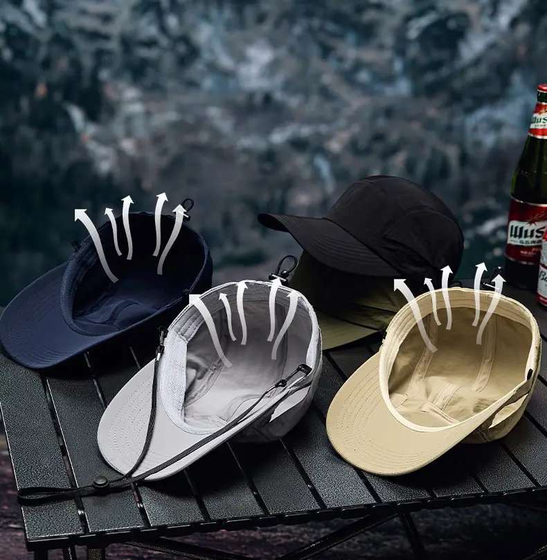 Men's Windproof Baseball Cap Black — feature 11