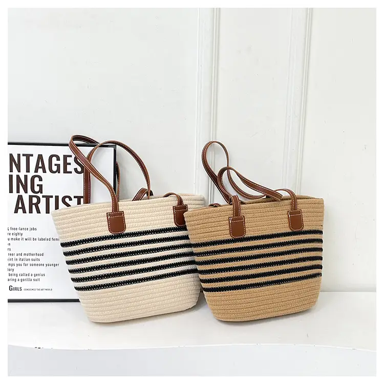 Straw Woven Beach Bag Large Capacity 2024 — feature 22