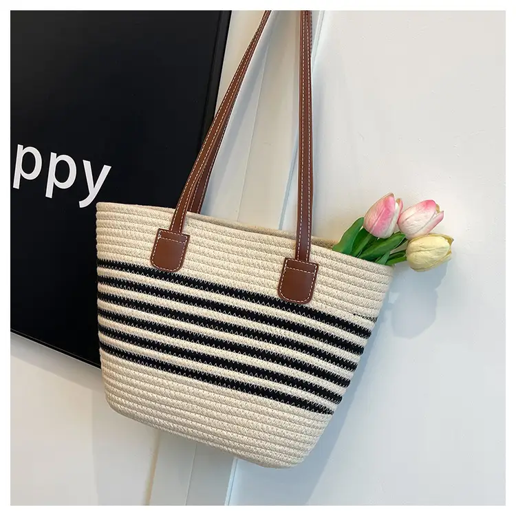 Straw Woven Beach Bag Large Capacity 2024 — feature 28