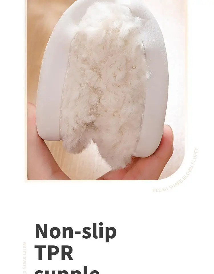 Cute Mao Mao Cotton Slippers Women Winter — feature 14