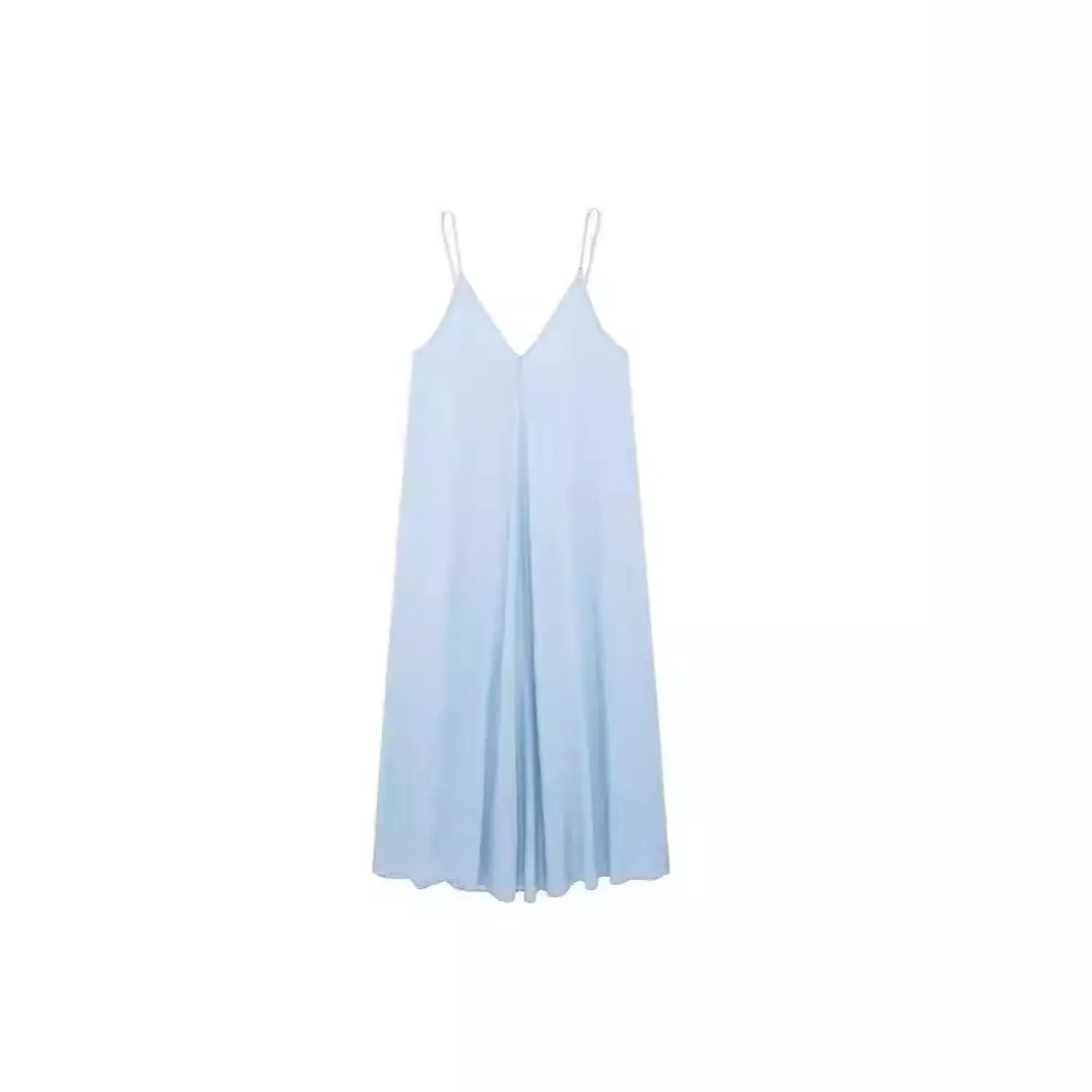 Black Tie Belt Vest Dress Vest Women High Waist Draping Pants — feature 15
