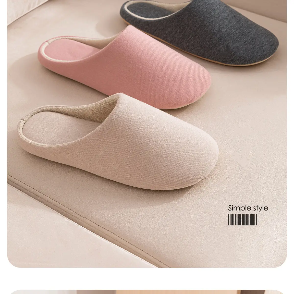 Maternity Slippers Soft Bottom Wooden Floor Non-Slip Cotton Women — feature 18
