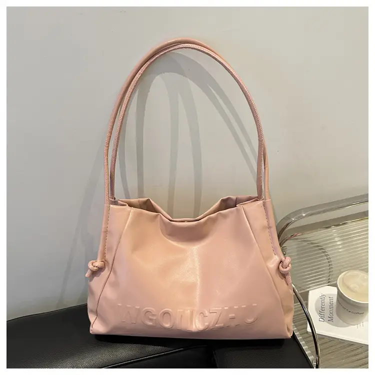 Black Large Capacity Women's Tote Bag Shoulder Bag — feature 12