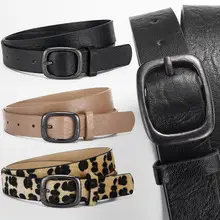 Women's Black Metal Buckle Belt Casual All Match — feature 6