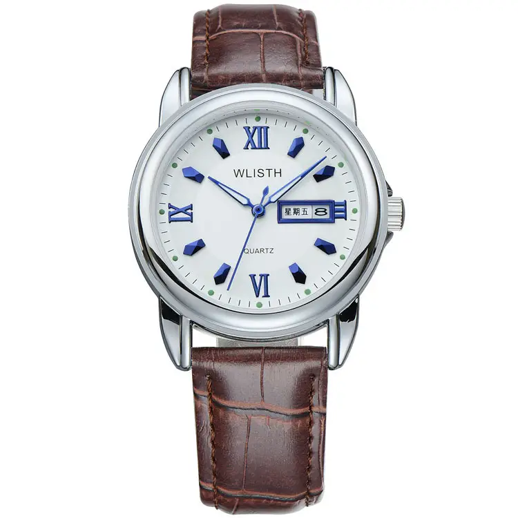 Men's Luxurious Gold Steel Watch with Luminous Dial - Image 10
