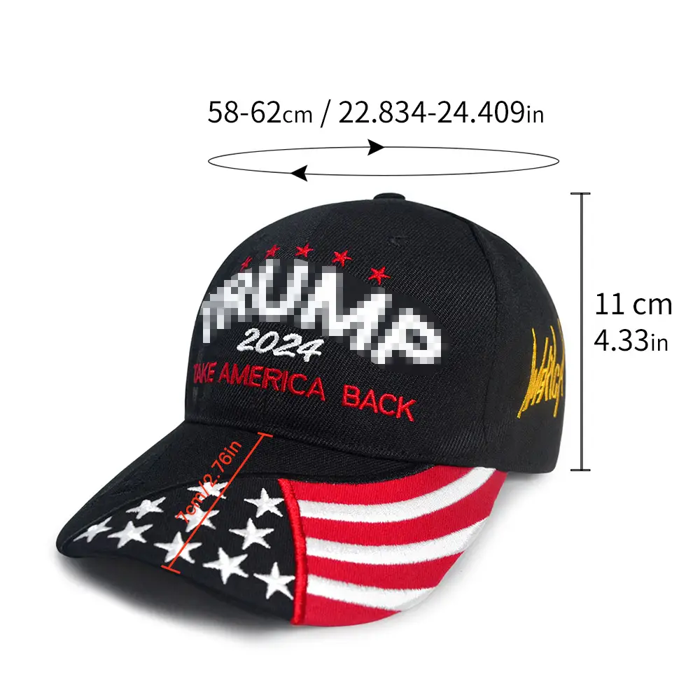 2024 USA Back Baseball Cap Men Women — feature 1