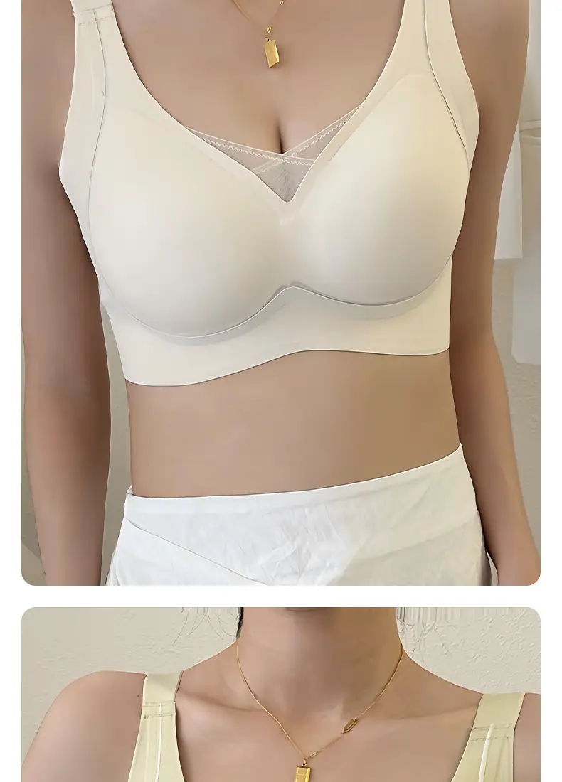 Traceless Strapless Bra Women Adjustable Non-Rimped Comfortable — feature 17