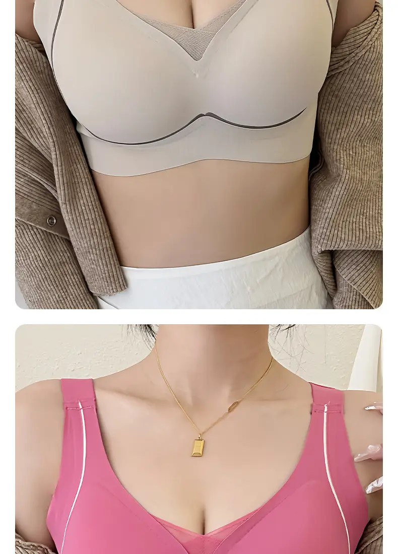 Traceless Strapless Bra Women Adjustable Non-Rimped Comfortable — feature 20