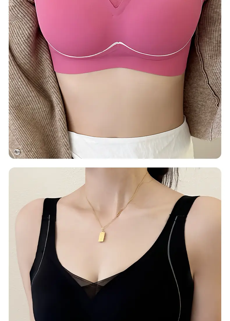 Traceless Strapless Bra Women Adjustable Non-Rimped Comfortable — feature 21
