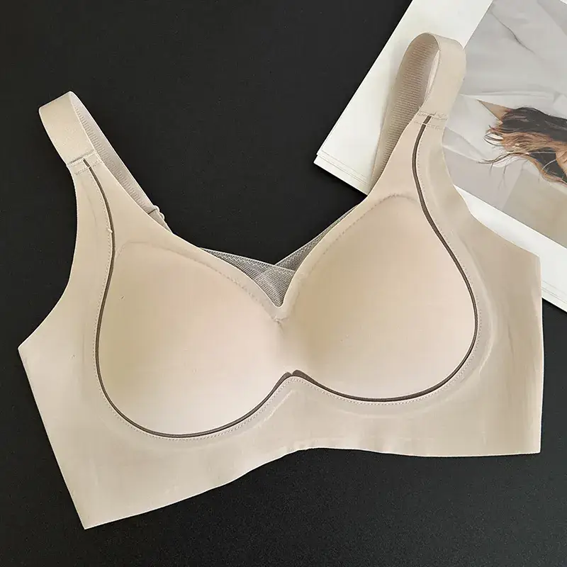 Traceless Strapless Bra Women Adjustable Non-Rimped Comfortable - Image 5