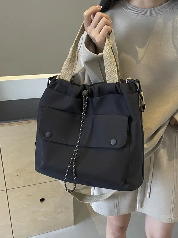 Casual Crossbody Bag for Women Canvas Large Capacity - Image 4