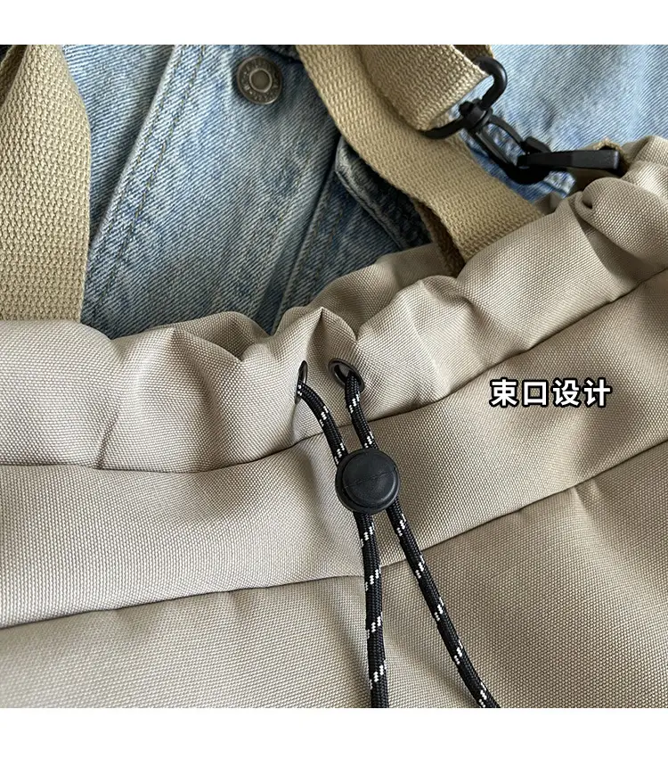 Casual Crossbody Bag for Women Canvas Large Capacity — feature 12