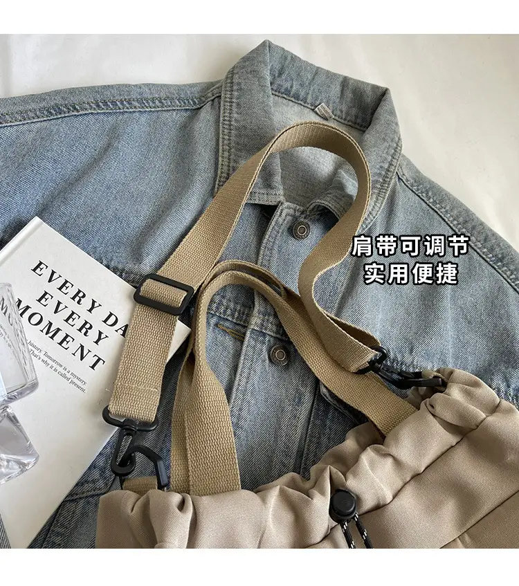 Casual Crossbody Bag for Women Canvas Large Capacity — feature 15
