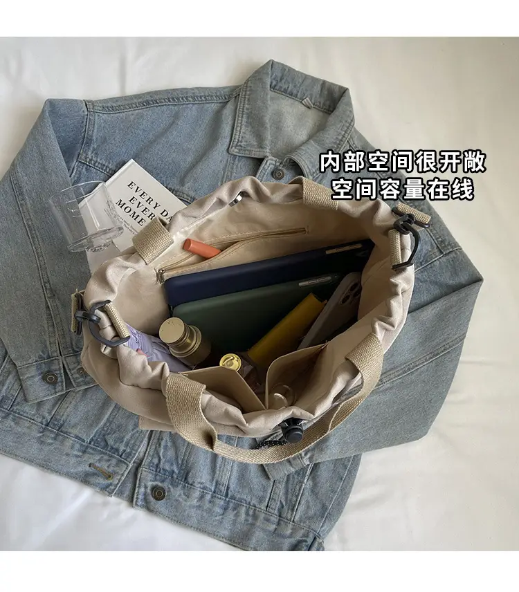 Casual Crossbody Bag for Women Canvas Large Capacity — feature 16