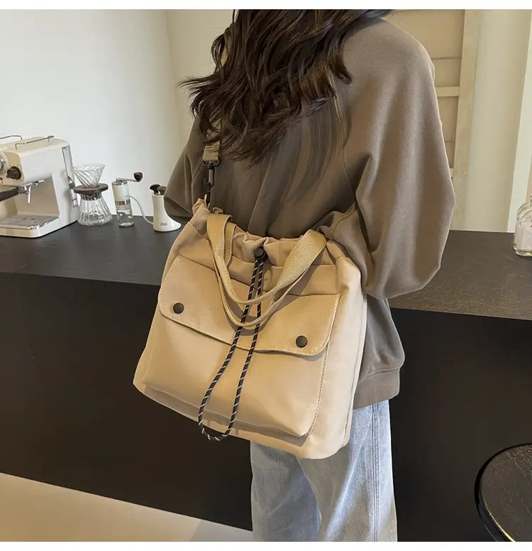 Casual Crossbody Bag for Women Canvas Large Capacity — feature 18