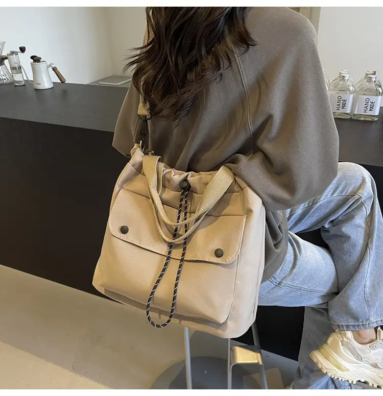 Casual Crossbody Bag for Women Canvas Large Capacity — feature 20
