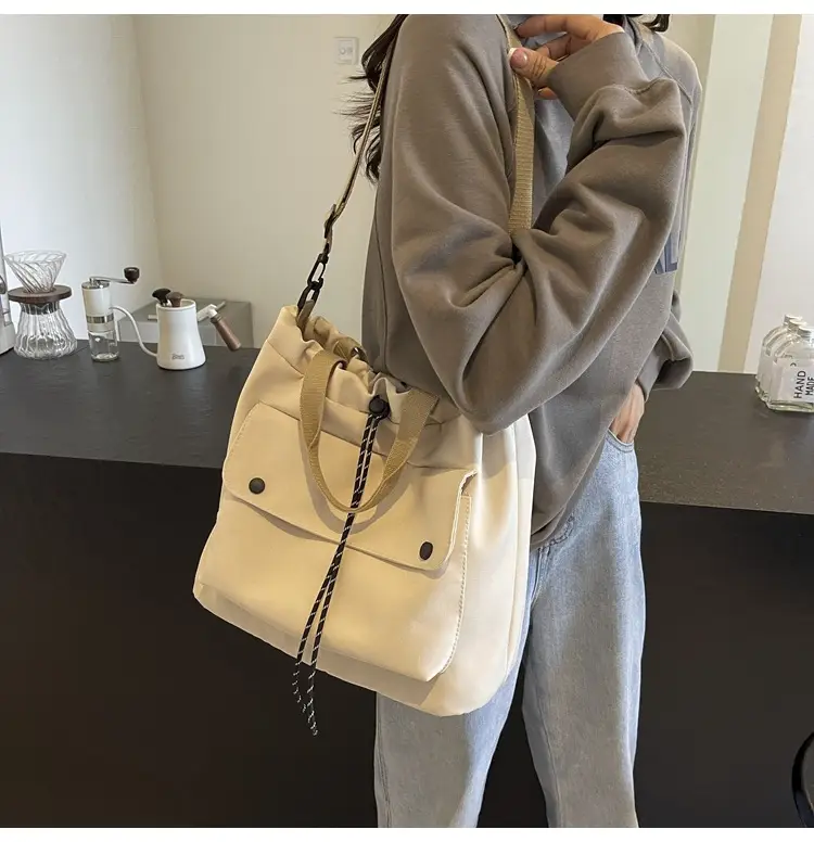 Casual Crossbody Bag for Women Canvas Large Capacity — feature 25