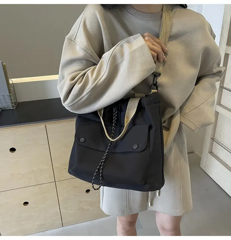Casual Crossbody Bag for Women Canvas Large Capacity — feature 27