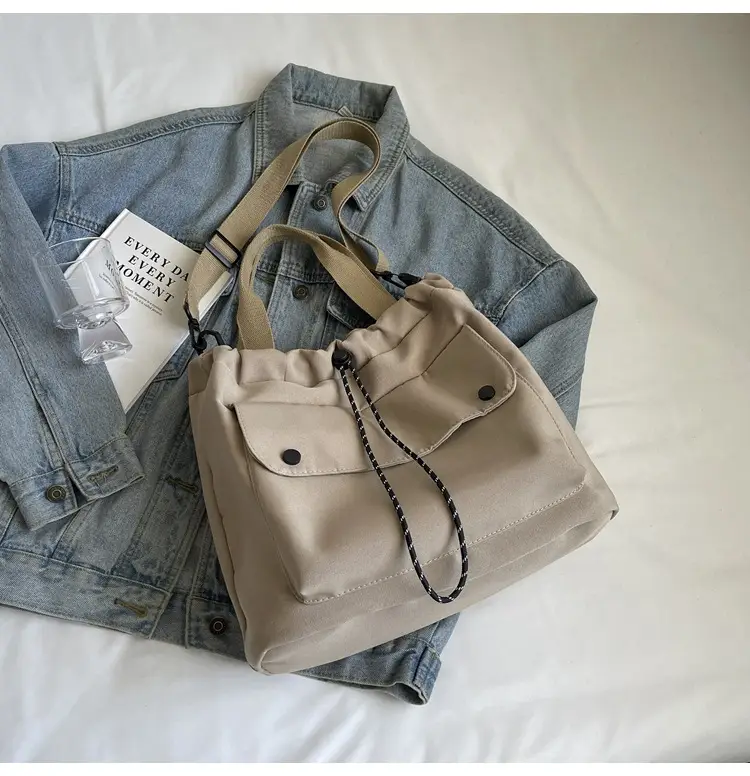 Casual Crossbody Bag for Women Canvas Large Capacity — feature 32