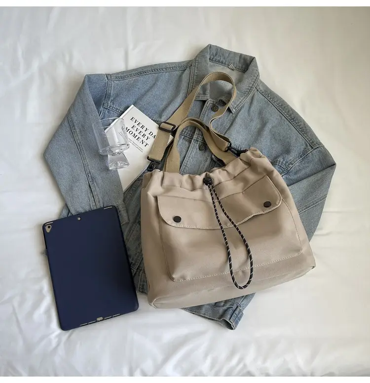 Casual Crossbody Bag for Women Canvas Large Capacity — feature 35
