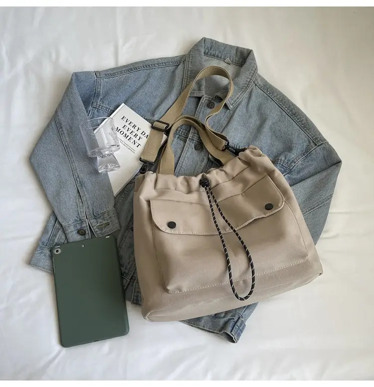 Casual Crossbody Bag for Women Canvas Large Capacity — feature 36