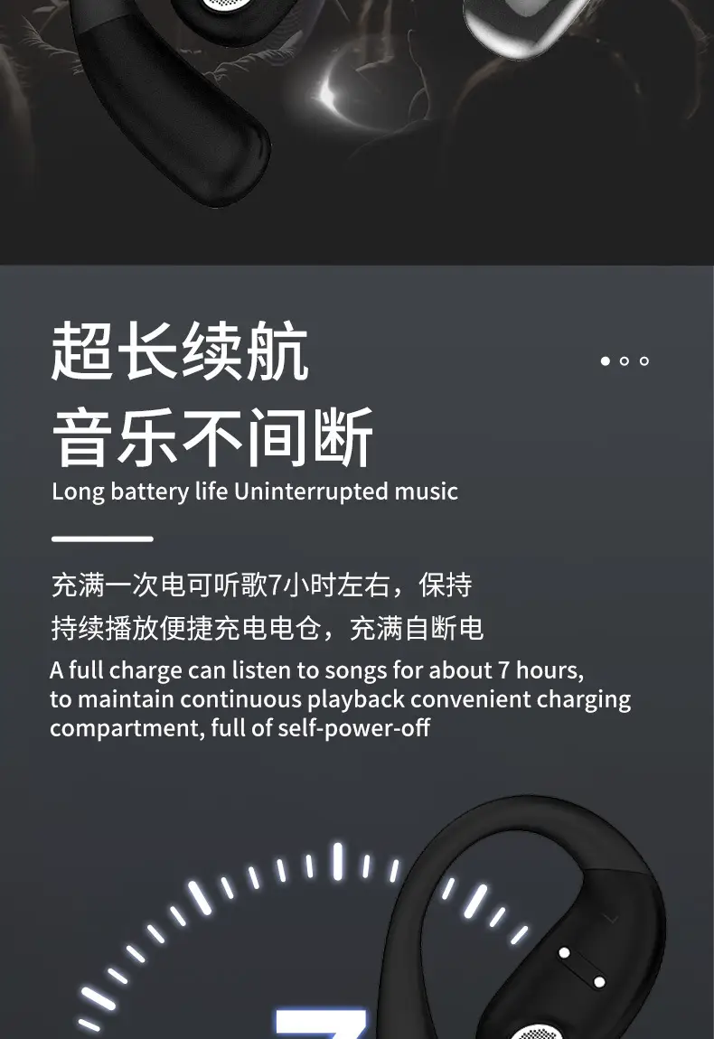Cross-border Wireless Earbuds with AI Translation & Long Battery — feature 16