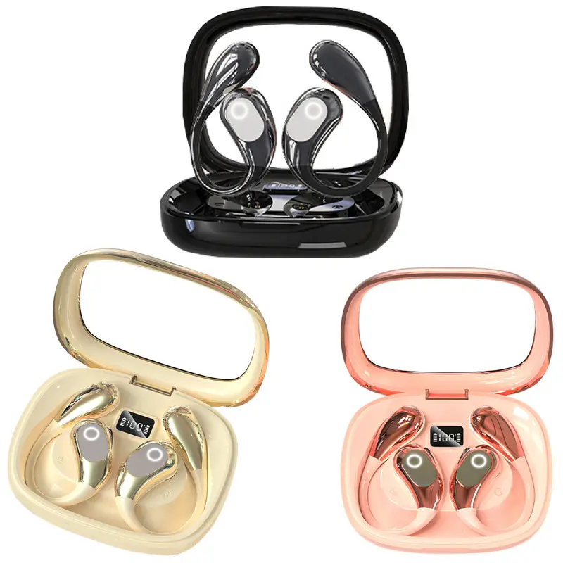 Cross-border Wireless Earbuds with AI Translation & Long Battery