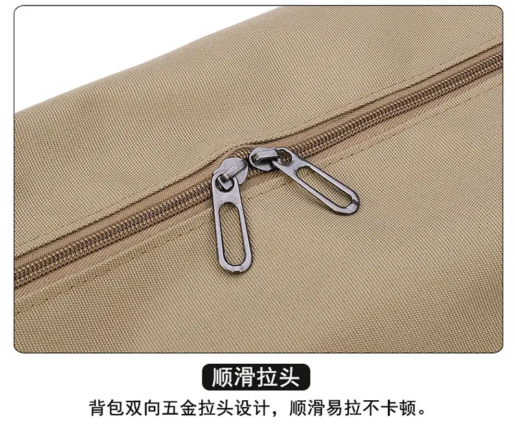 Large Capacity Red Crossbody Bag with Brown Leather Strap — feature 18