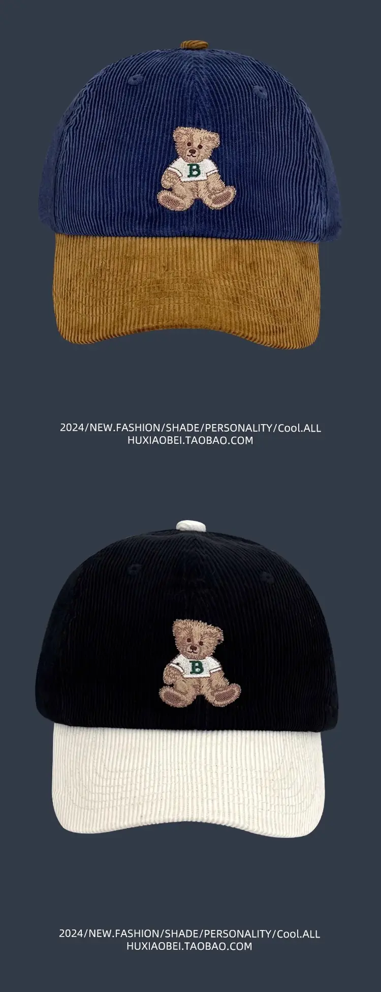 Japanese Style Cartoon Bear Cap for Women Spring Fall — feature 12