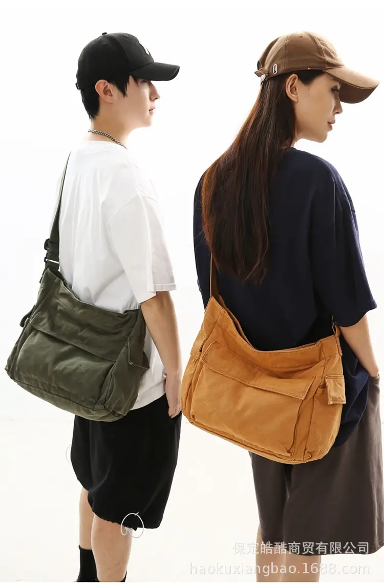 Black Large Capacity Shoulder Crossbody Bag for Women — feature 11