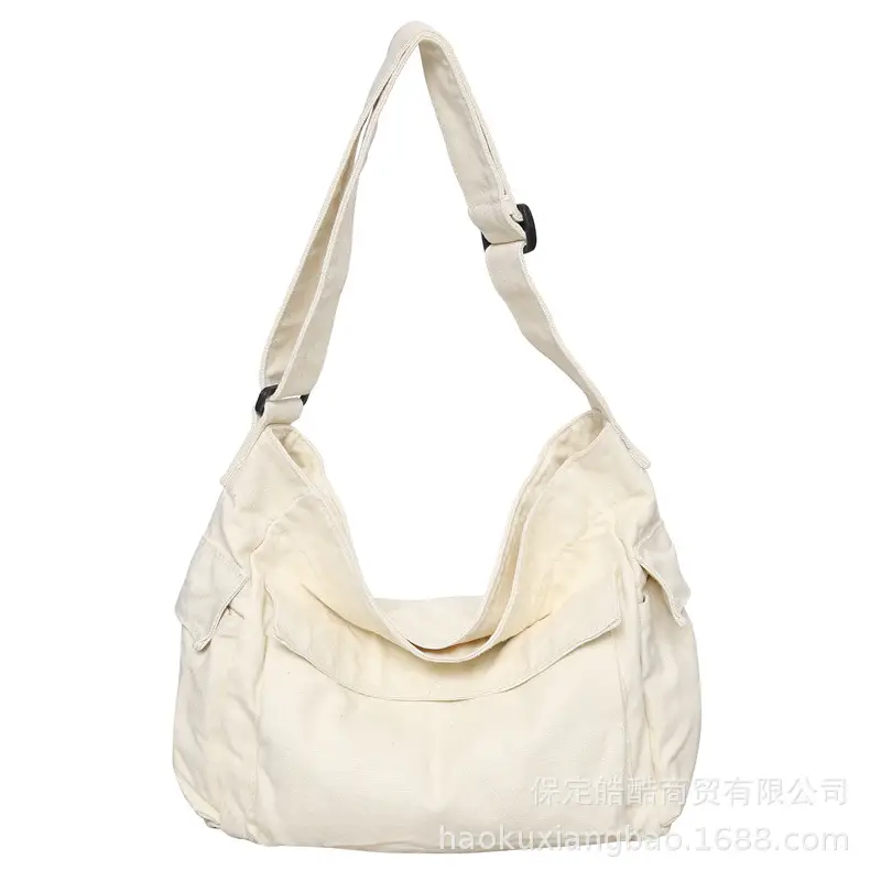 Black Large Capacity Shoulder Crossbody Bag for Women - Image 2