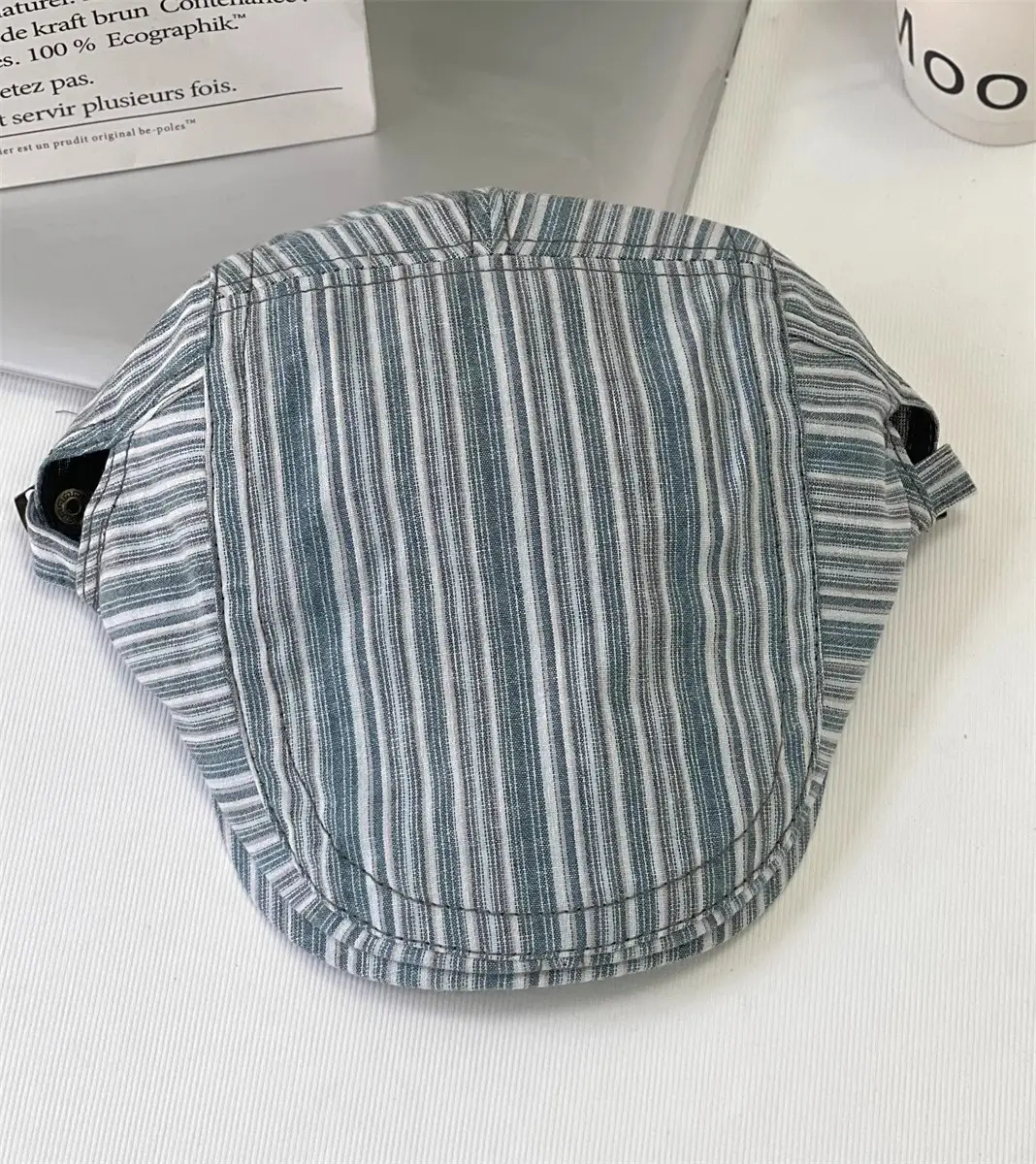 Japanese-Style Straw Cap for Women with Large Head Circumference — feature 14