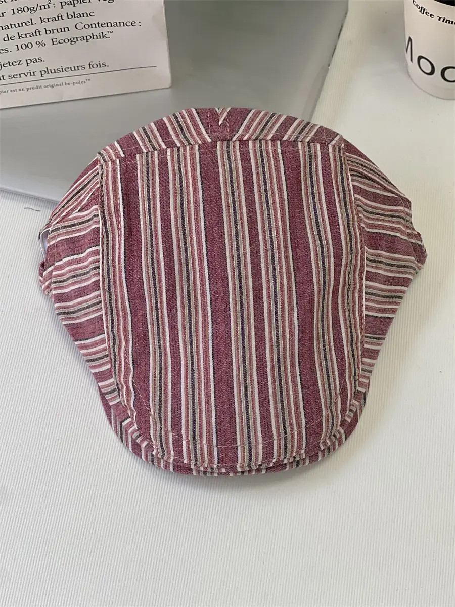 Japanese-Style Straw Cap for Women with Large Head Circumference - Image 3