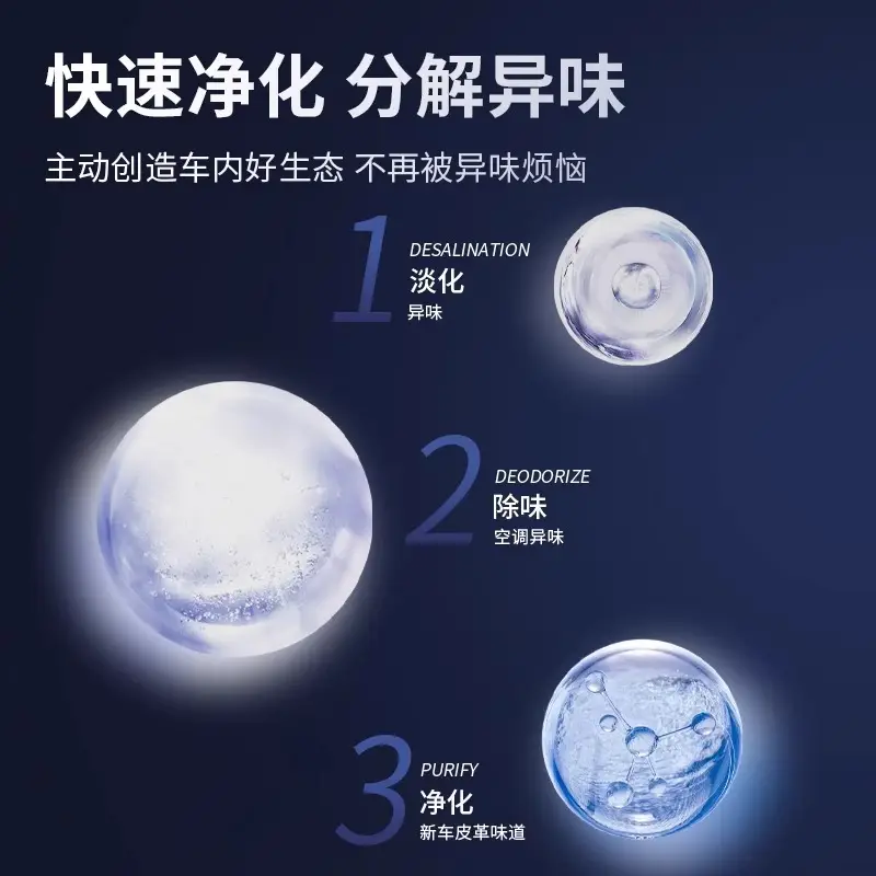 Cologne Car Aromatherapy Car Perfume Men's High-End Solid Balm Fragrance Car Odor Removal