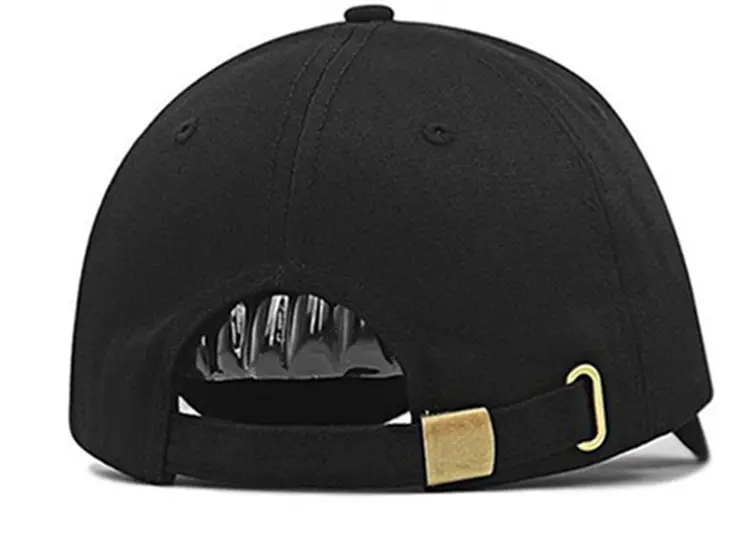 Plus Size Black Mesh Baseball Cap for Men — feature 8