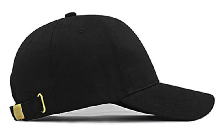 Plus Size Black Mesh Baseball Cap for Men — feature 9