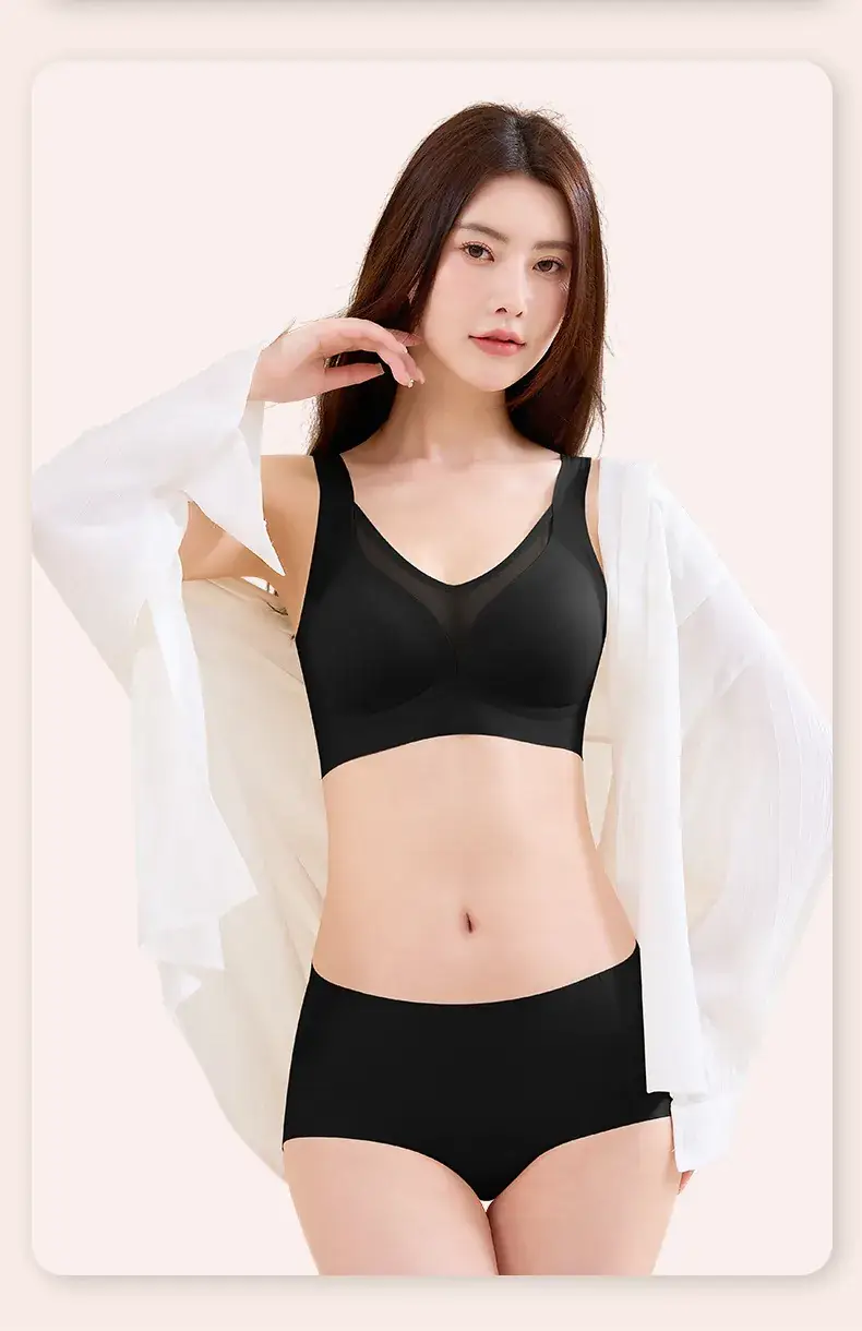 No-Room V-Neck Push Up Underwear Women — feature 21