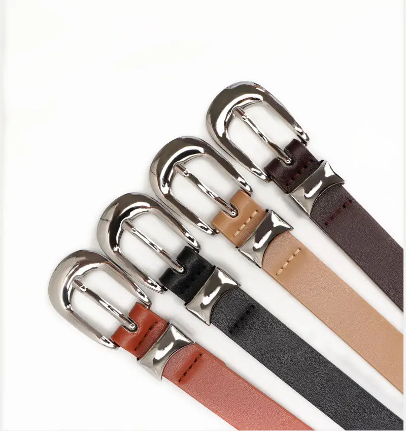 Women's Retro Punk Belt with Metal Buckle — feature 20