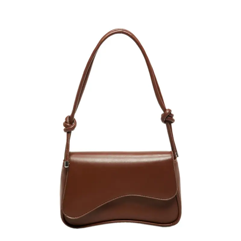 2024 Fashion Flip Bag Magnetic Buckle Small Square Shoulder Crossbody - Image 3