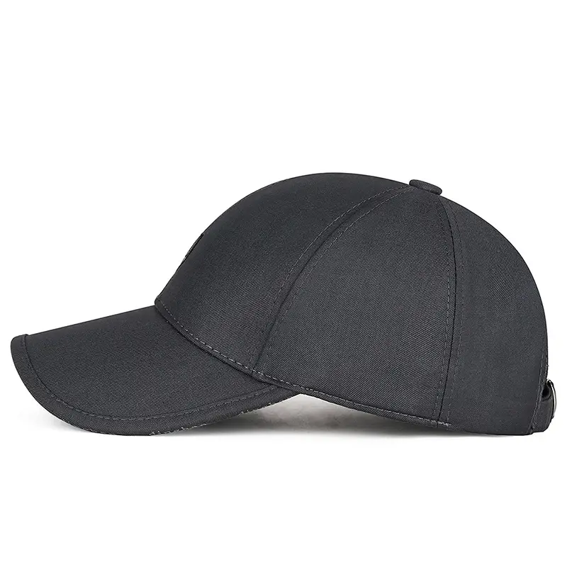 New Men Grey Business Cap Middle-aged Elderly