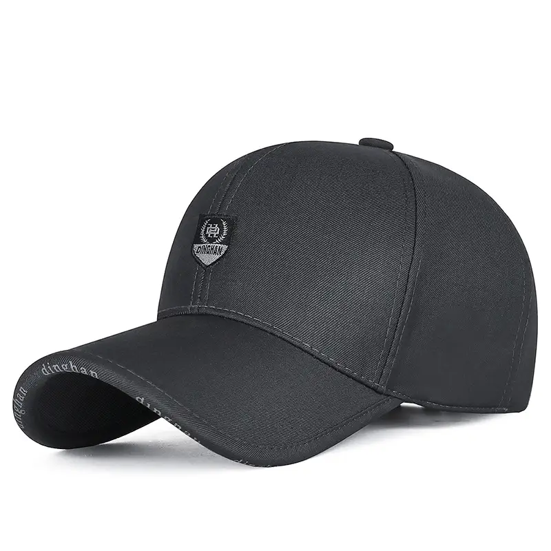 New Men Grey Business Cap Middle-aged Elderly