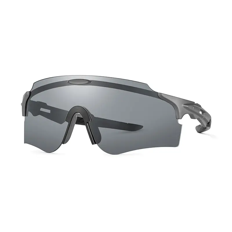 Windproof Polarized Riding Sunglasses Color Changing Yellow Blue