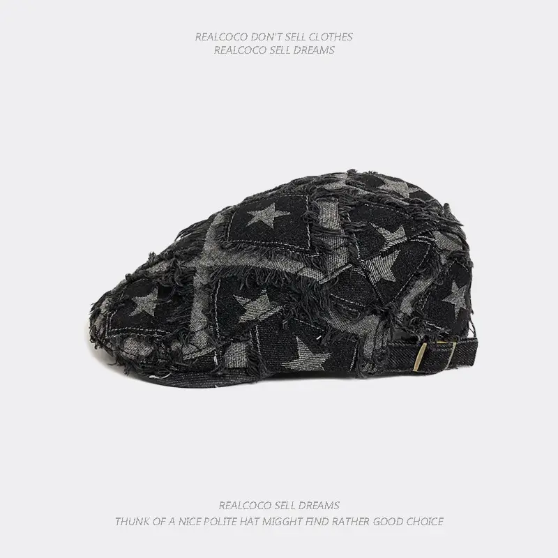 Vintage Duckbill Cap for Women Washed Distressed Y2K - Image 2
