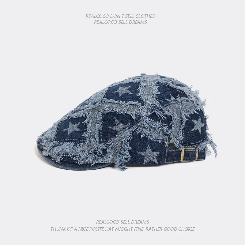 Vintage Duckbill Cap for Women Washed Distressed Y2K - Image 3