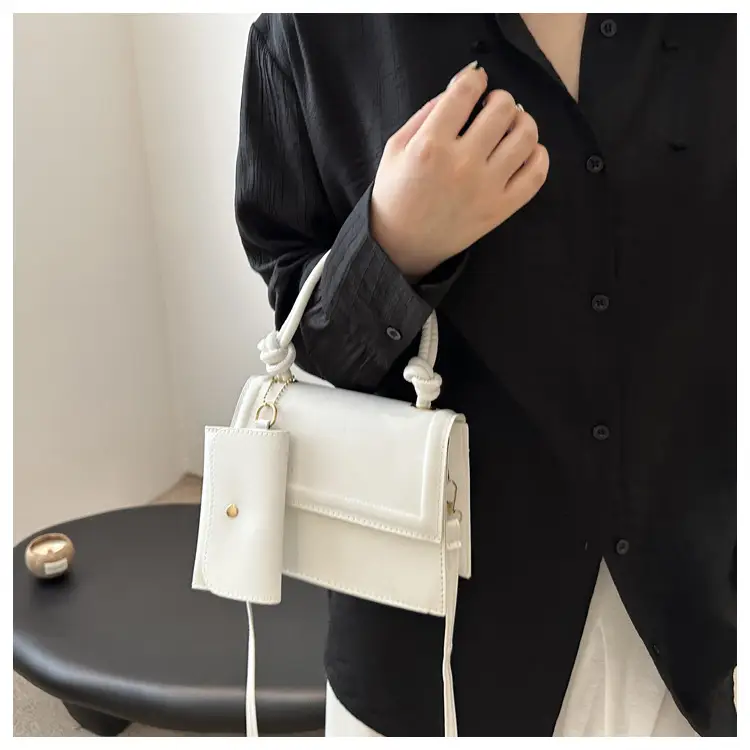 Women's 2-Piece Tan Shoulder Crossbody Bag Set - Image 8