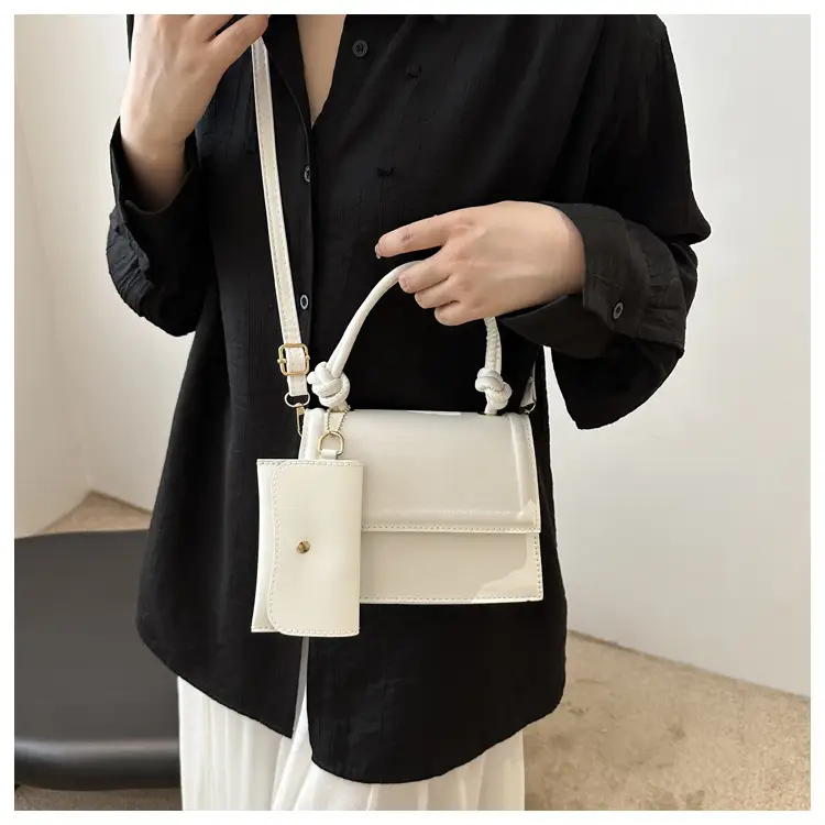 Women's 2-Piece Tan Shoulder Crossbody Bag Set — feature 12