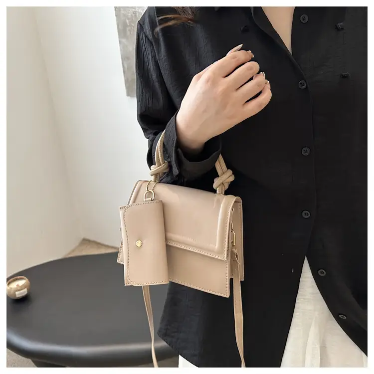Women's 2-Piece Tan Shoulder Crossbody Bag Set — feature 13
